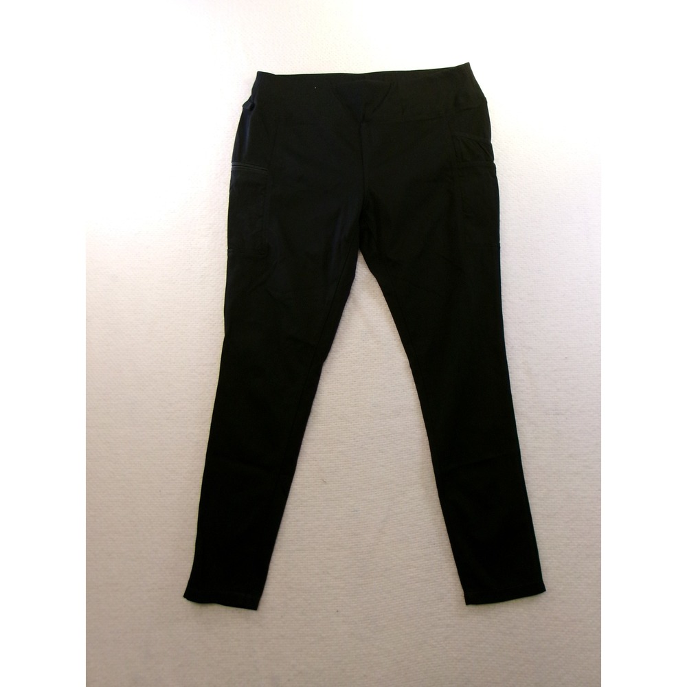 Carhartt Utility Leggings Women Large‎ Black Force Fitted Pockets